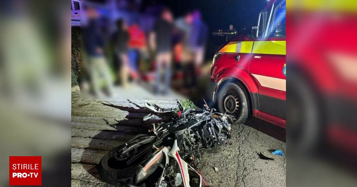 Accident tragic în Cluj: Un motociclist de 32 de ani a decedat, iar un minor a suferit răni grave
